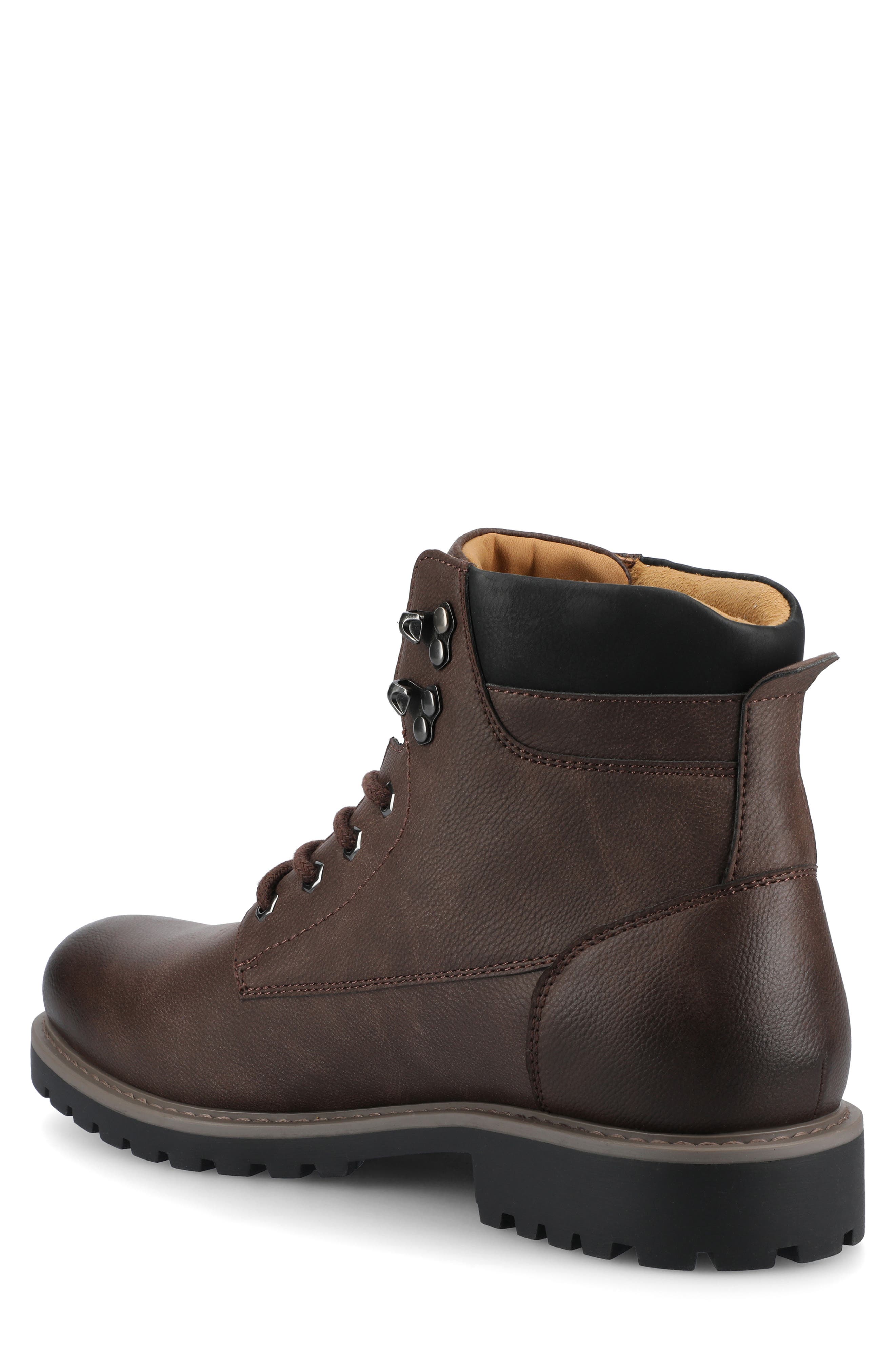 VANCE CO Rogue Lace-Up Boot, Alternate, color, Mahogany