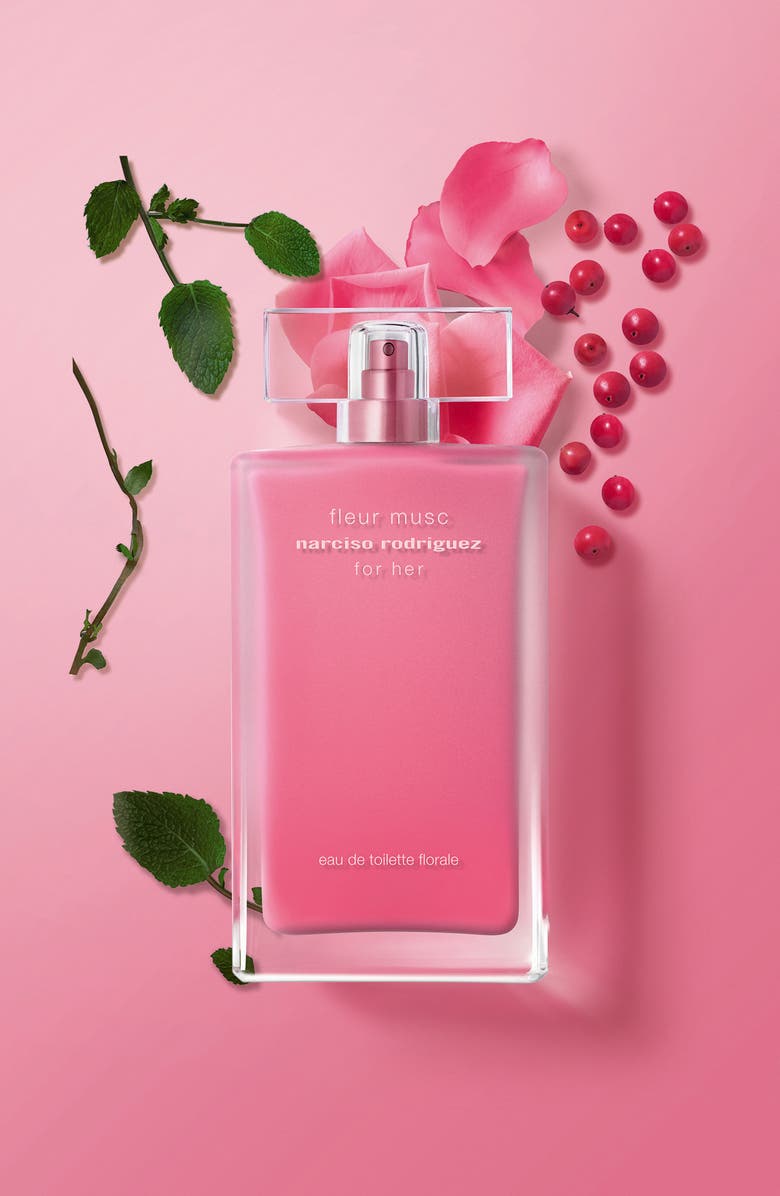 Narciso Rodriguez For Her Fleur Musc Eau de Toilette Florale, Alternate, color, 
