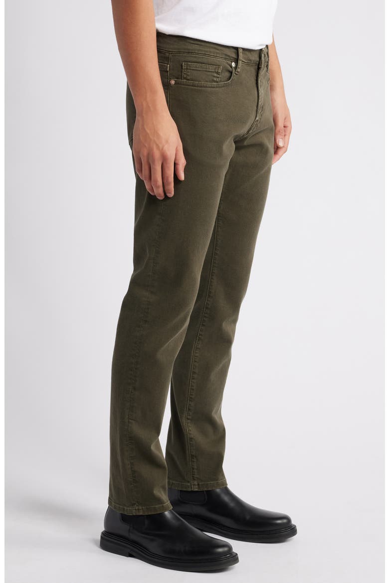 Modern Straight Jeans, Alternate, color, GARAGE MOSS GREEN