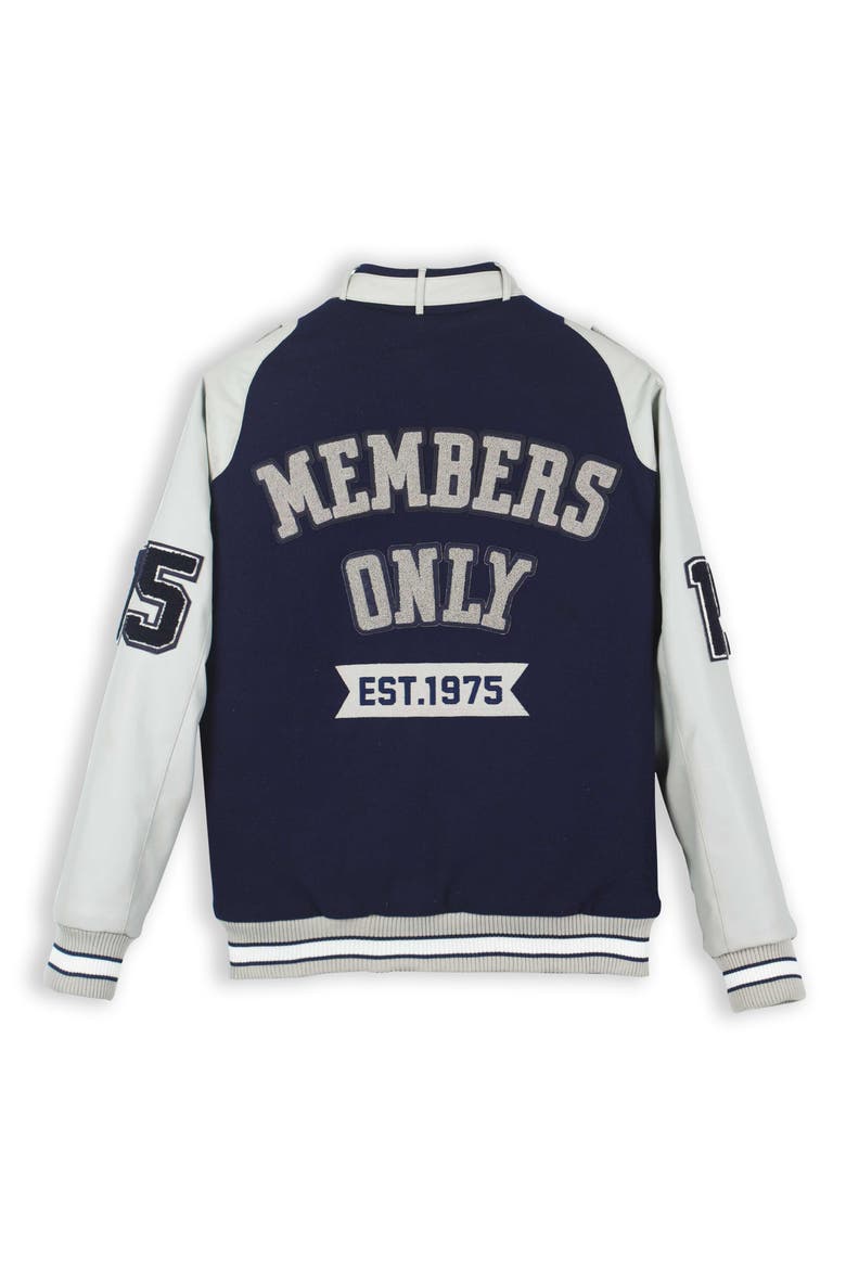 Varsity Jacket, Alternate, color, Navy