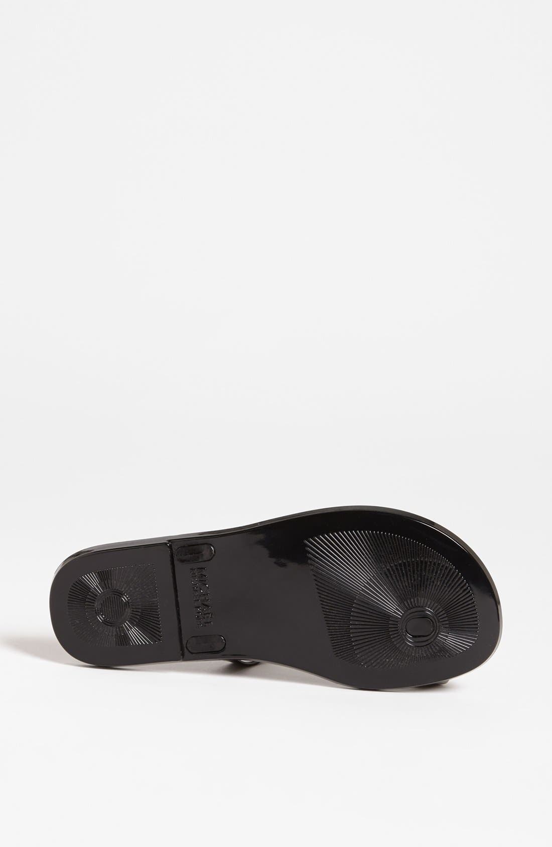 MICHAEL Michael Kors 'Sondra' Jelly Sandal, Alternate, color, 
