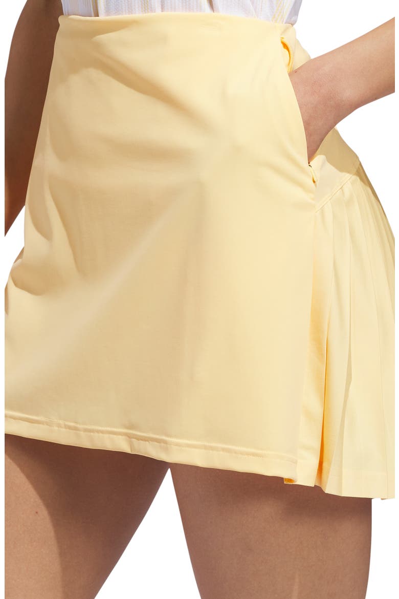 Ultimate365 Tour Pleated Skirt, Alternate, color, SEMI ICE TANGERINE