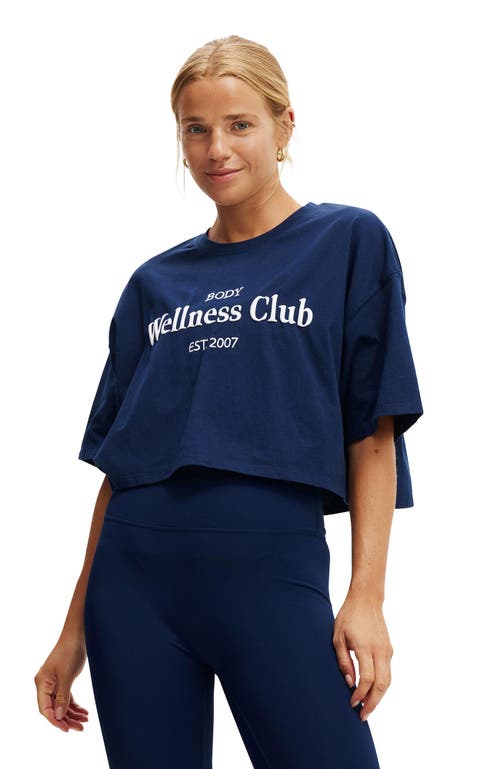 COTTON ON BODY COTTON ON BODY ACTIVE CROPPED GRAPHIC TEE