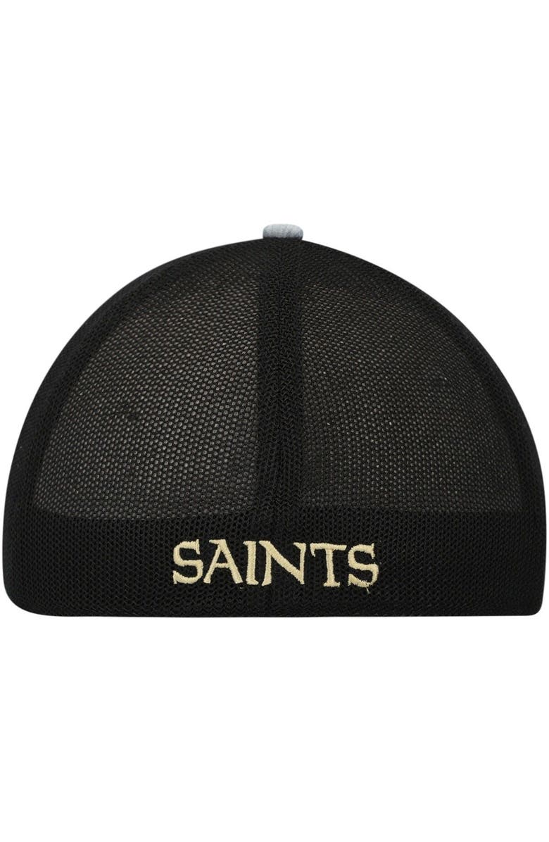 '47 Men's '47 Heathered Gray/Black New Orleans Saints Motivator Flex Hat, Alternate, color,