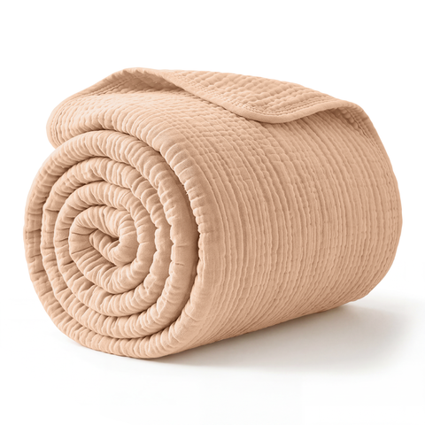 Muslin Large Throw Blanket - 50 x 70 inches