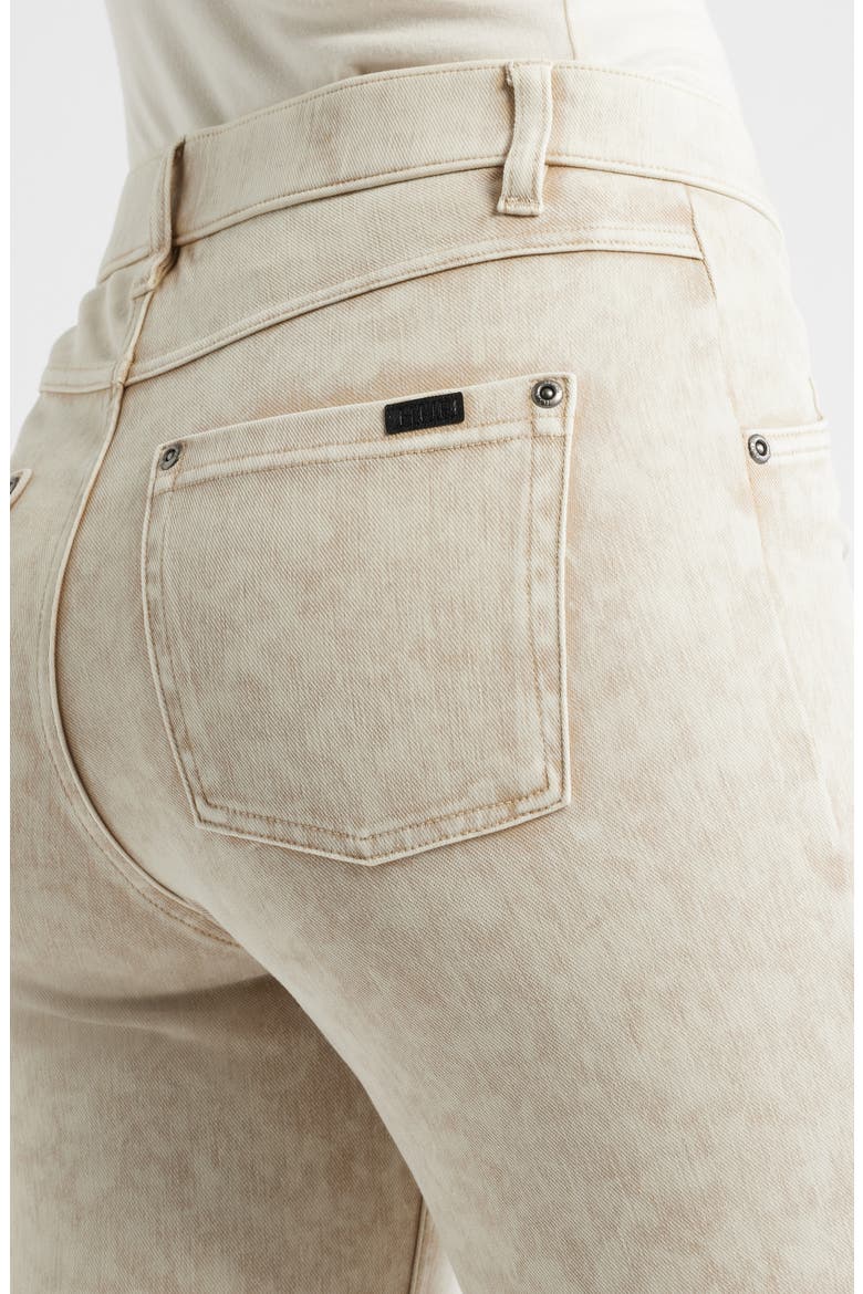 Ultra Ultrasoft High Rise Denim Skimmer Leggings, Alternate, color, OATMEAL ACID
