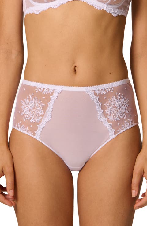Intrigue Floral Embroidered Briefs