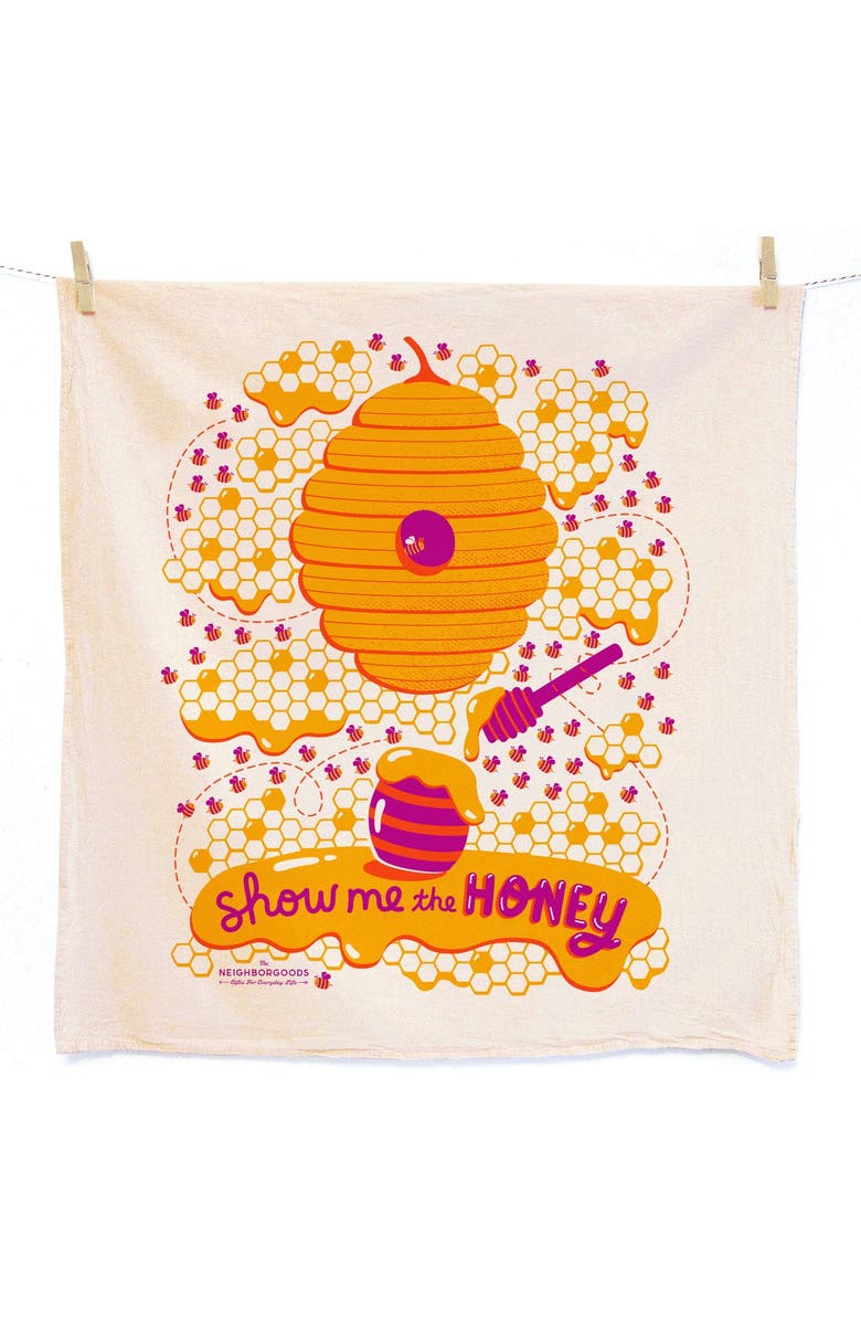 The Neighborgoods Pollinator Garden - Dish Towel Set of 3, Alternate, color, NO COLOR