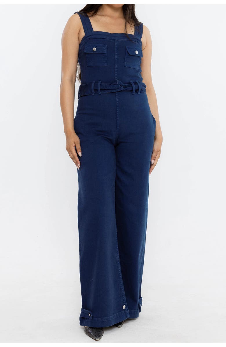 Rudes Denim The Athena Jumpsuit, Main, color, Royal Blue