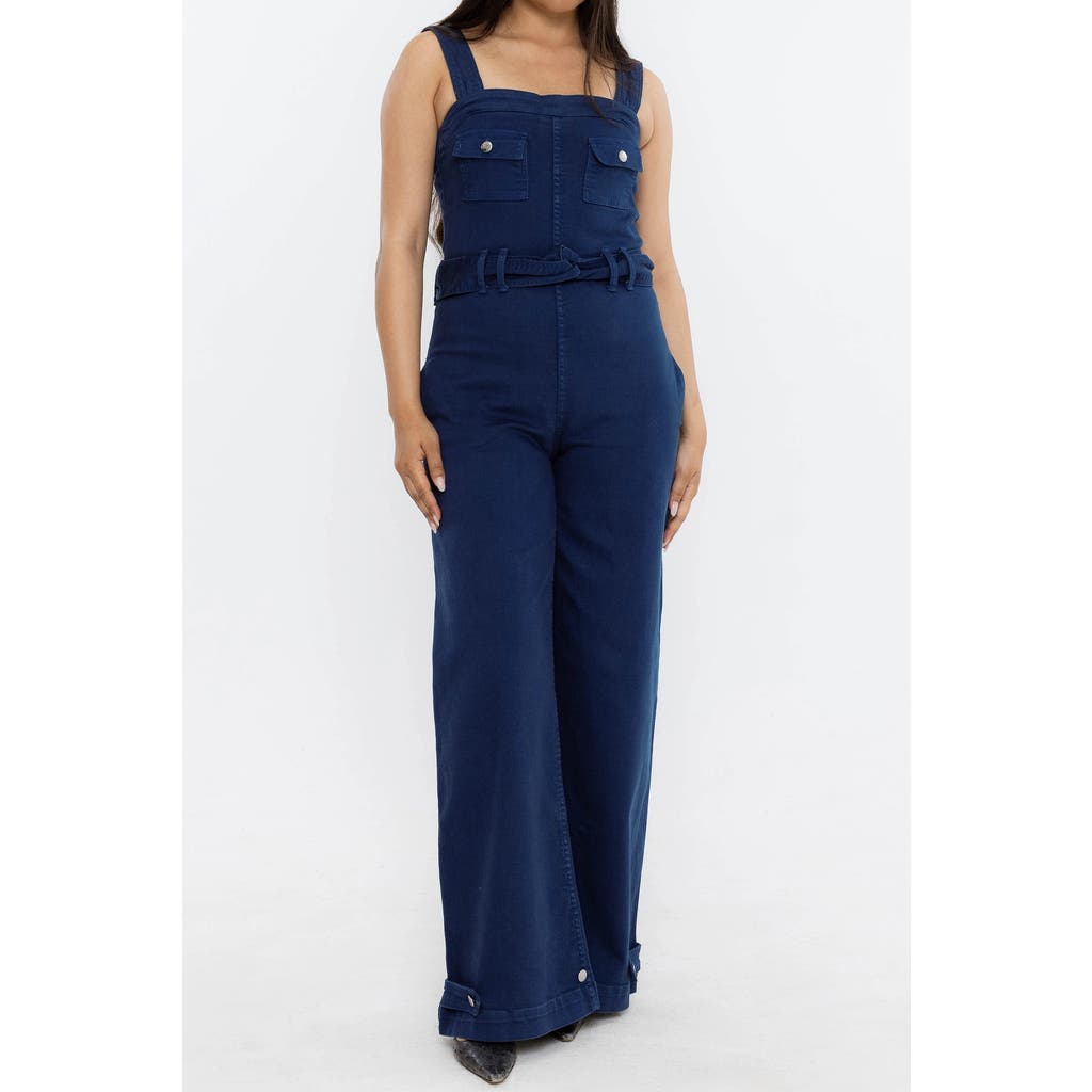 Rüdes Denim Rudes Denim The Athena Jumpsuit In Royal Blue
