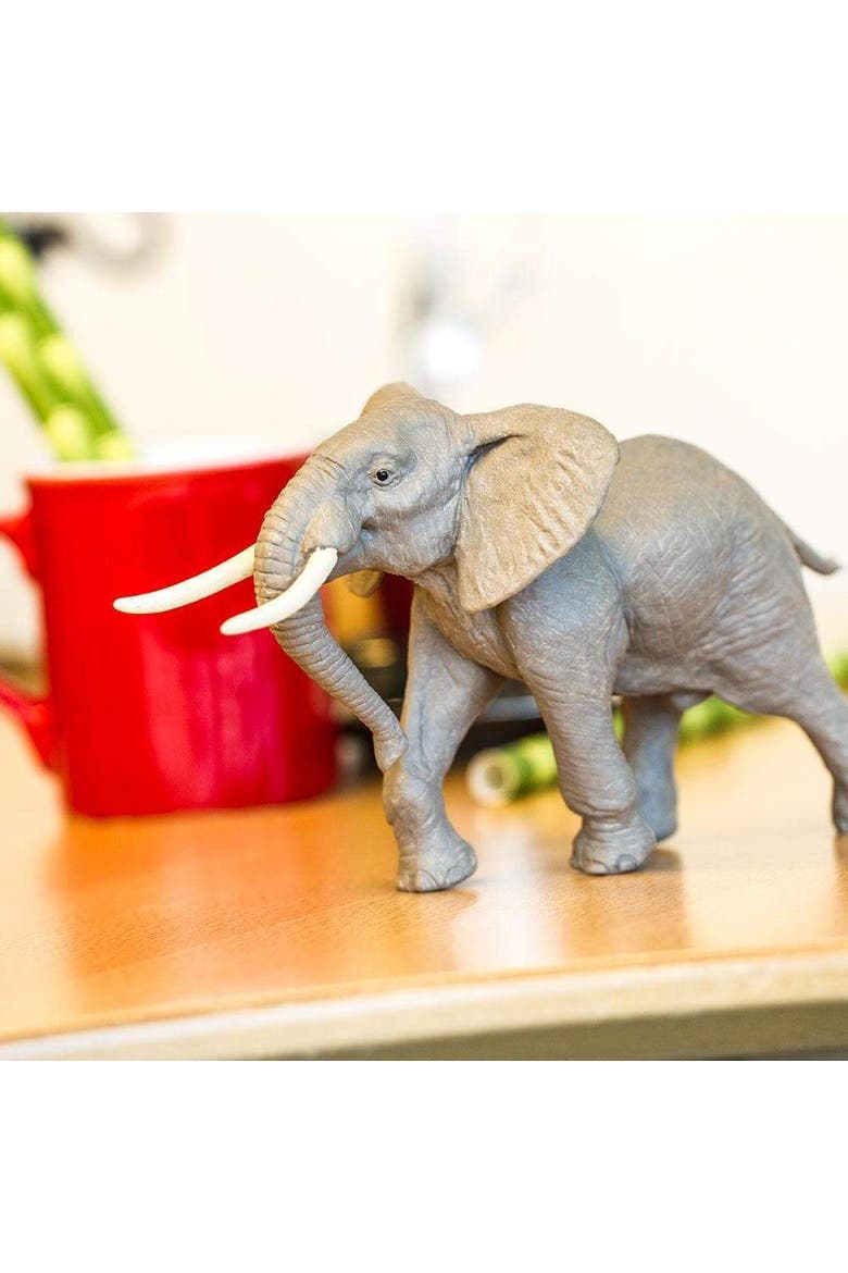 African Bull Elephant Kids Toy Figure, Alternate, color, None