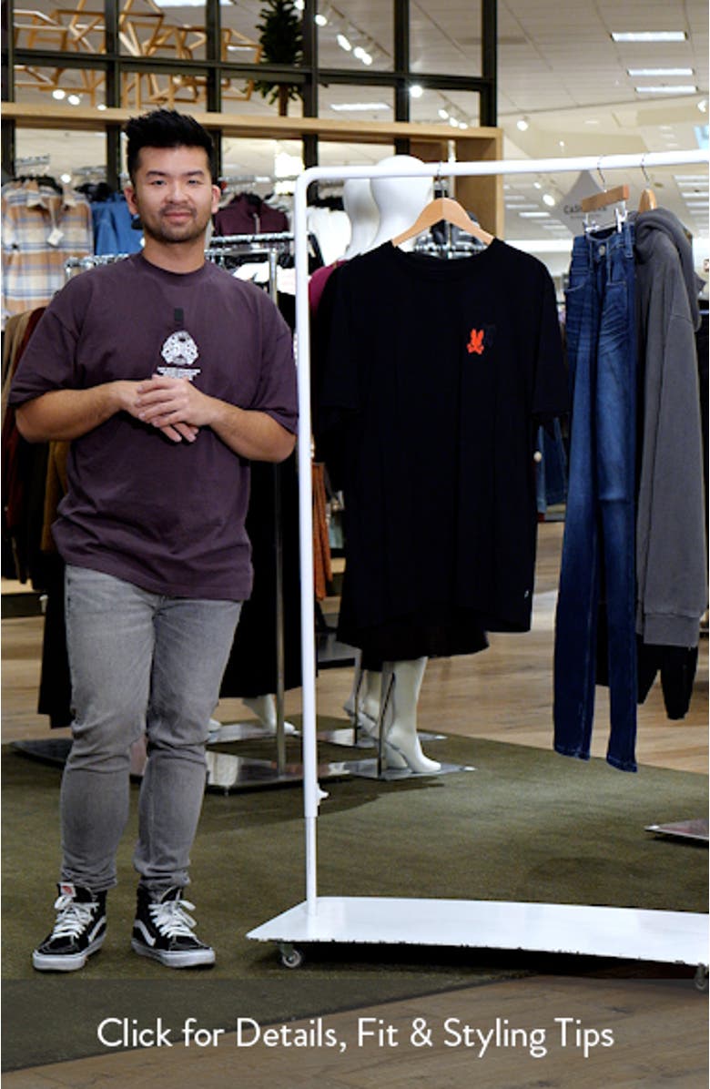 Pierce Embroidered Logo Pima Cotton T-Shirt, sales video thumbnail