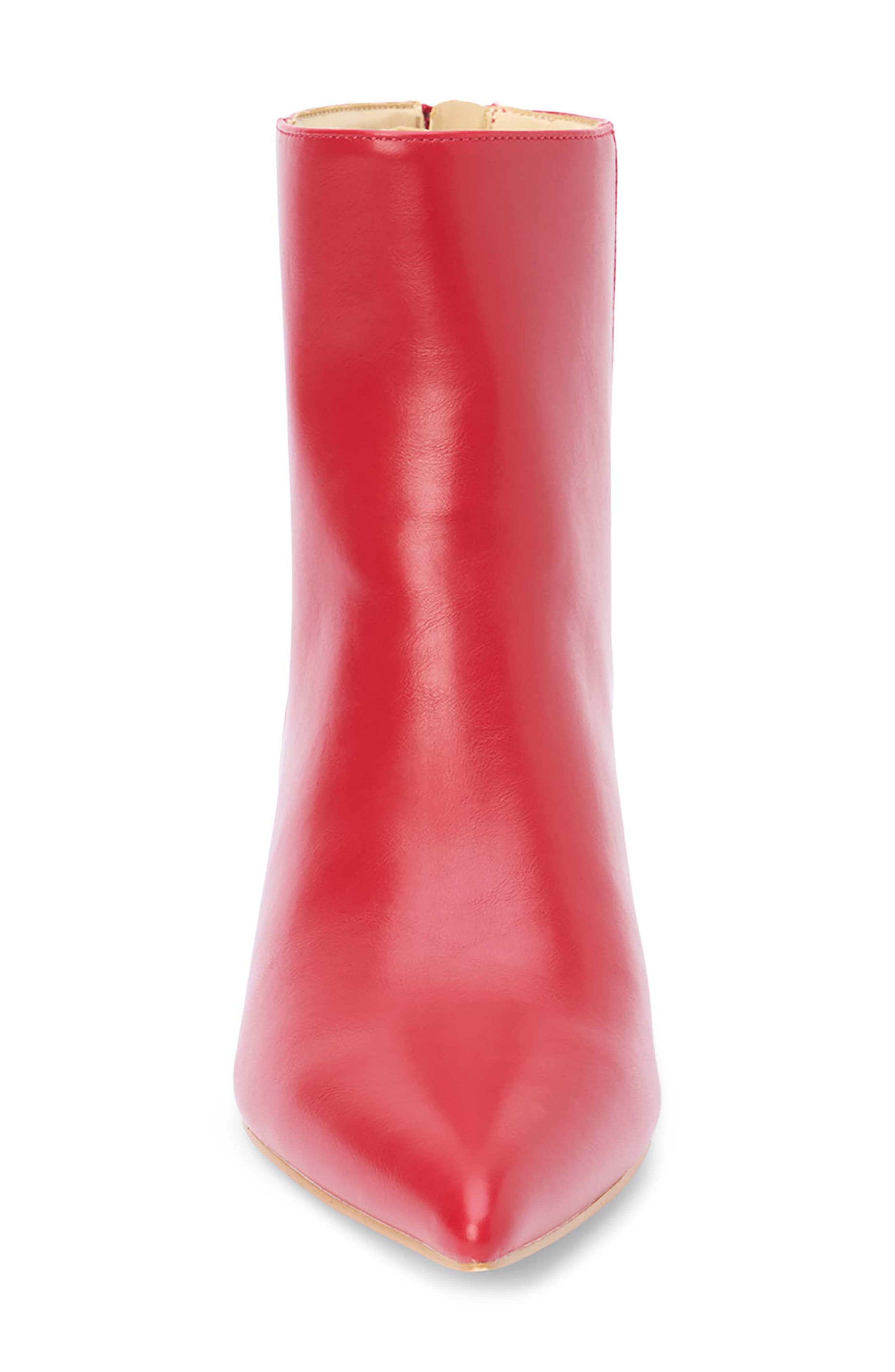 Matisse Genesis Kitten Heel Bootie, Alternate, color, Red