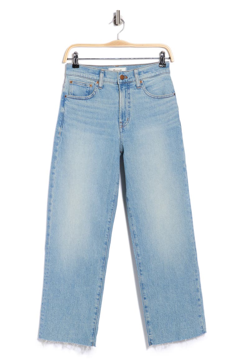 Perfect Vintage Wide Leg Stretch Crop Jeans, Alternate, color, VINTAGE MID
