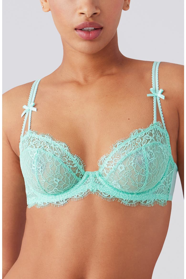 It's On Underwire Bra, Main, color, CABBAGE