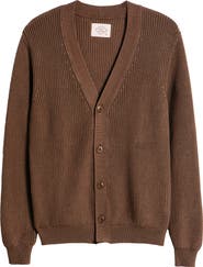 ALEX CRANE Bay Organic Cotton V-Neck Cardigan