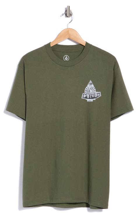 High Frequency Cotton Graphic T-Shirt