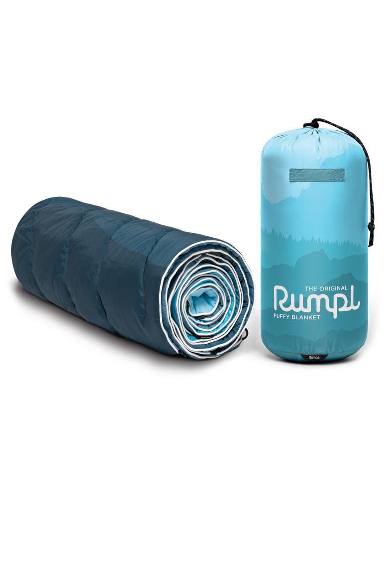 Recycled Original Puffy Blanket, Alternate, color, SIERRA SPRING FADE