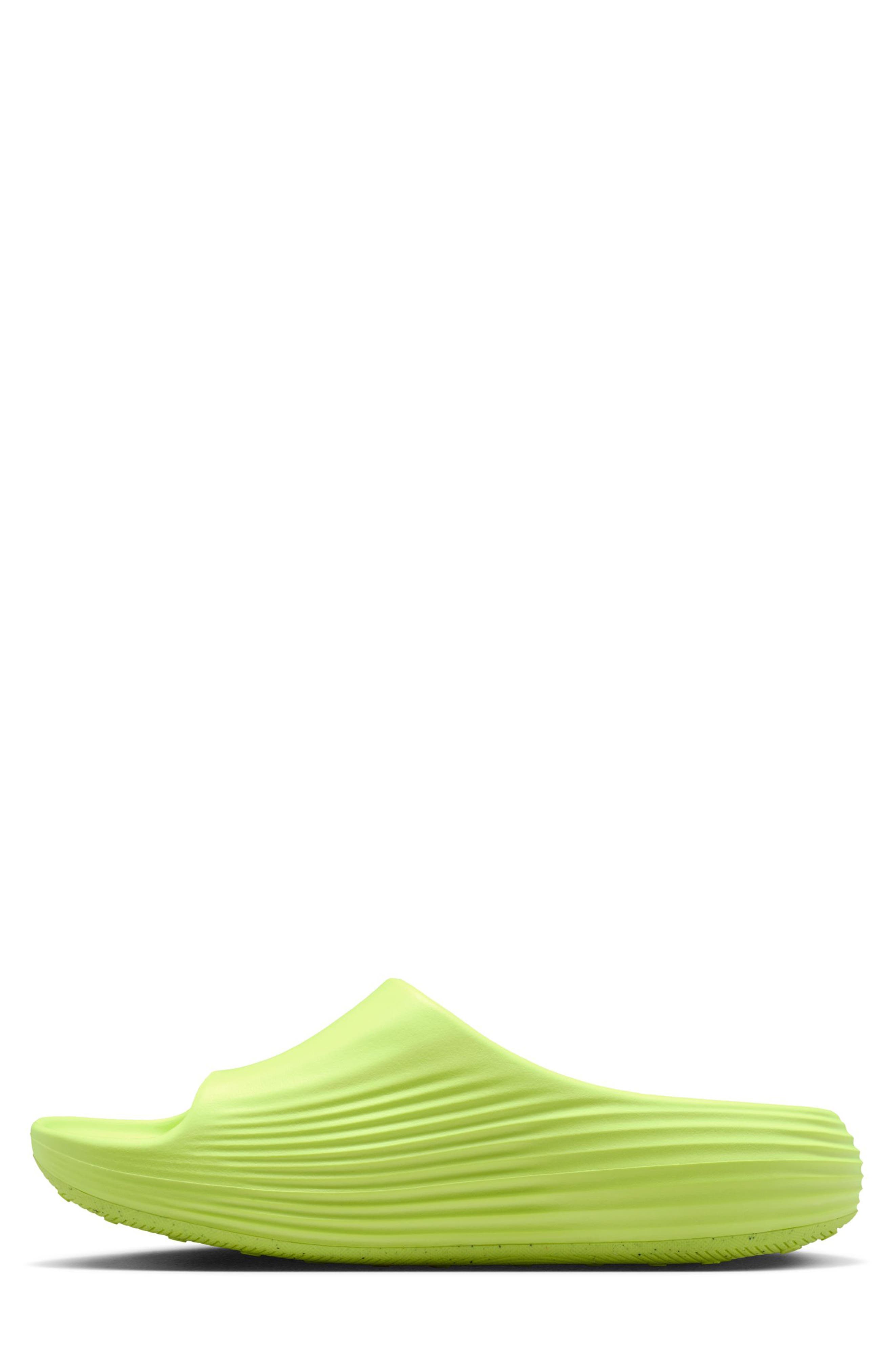 Nike ReactX Rejuven8 Slide, Alternate, color, Volt Ice/ Volt Ice
