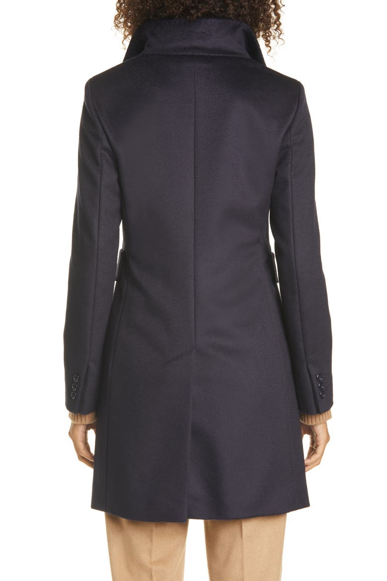 Agnese Wool Coat, Alternate, color, NAVY