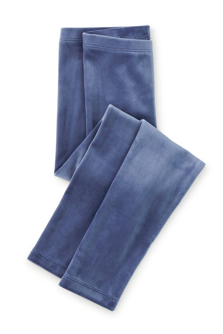 Velour Leggings, Main, color, NAVAL BLUE