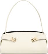 FERRAGAMO Hug Leather East/West Shoulder Bag