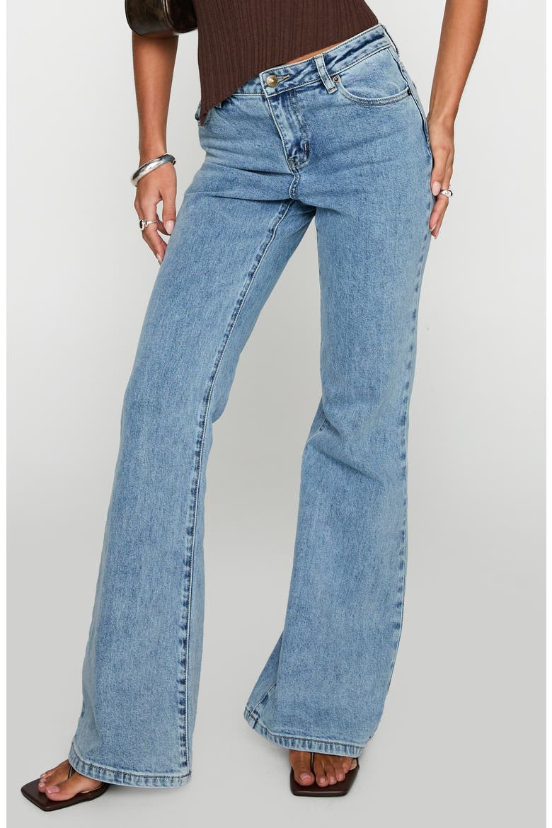 Magic Mirror Mid Rise Bootcut Jeans, Main, color, ICE WASH