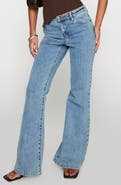 Princess Polly Magic Mirror Mid Rise Bootcut Jeans