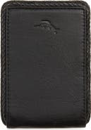 Tommy Bahama Braided Edge Leather Bifold Wallet
