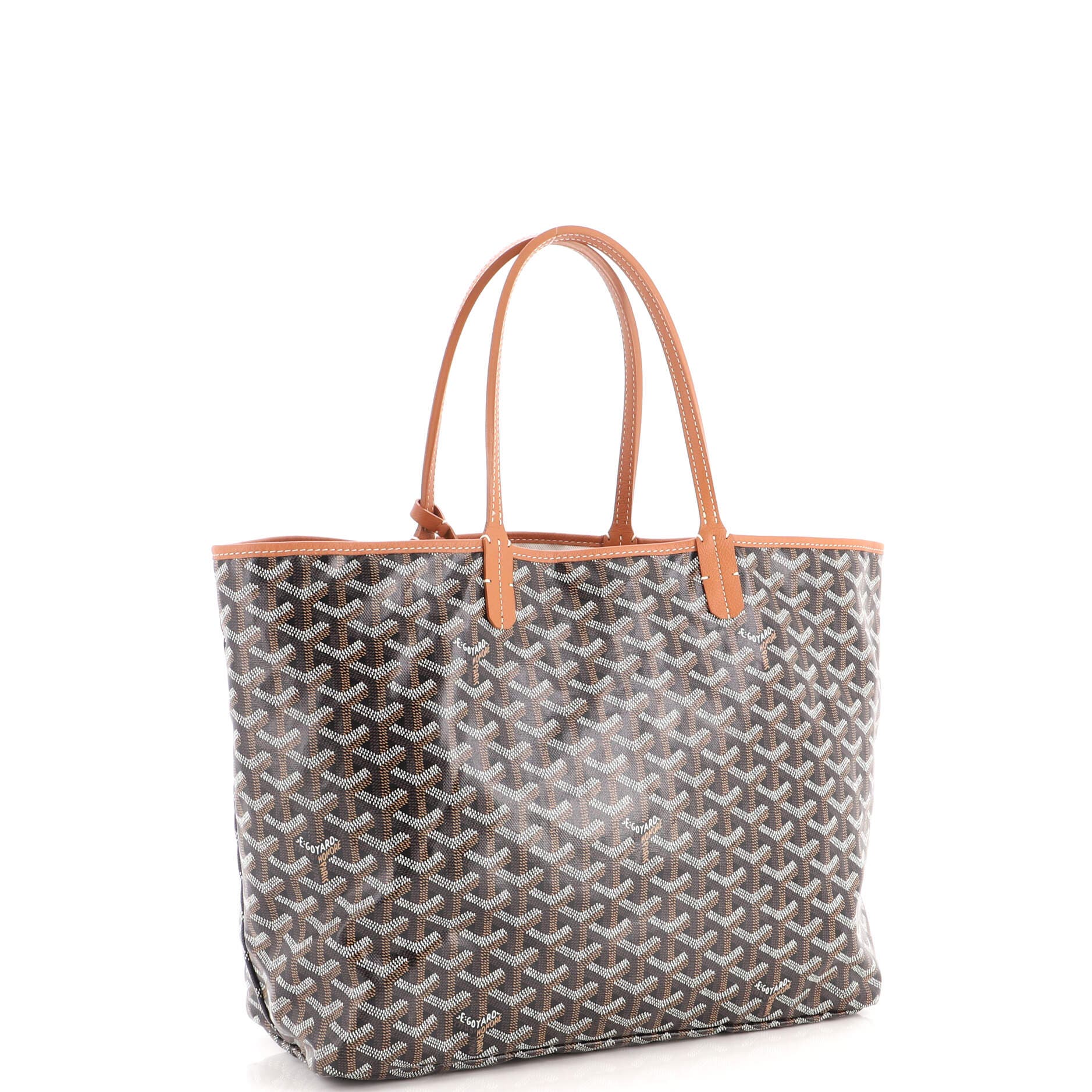 Saint Louis Tote Coated Canvas PM, Alternate, color, Brown