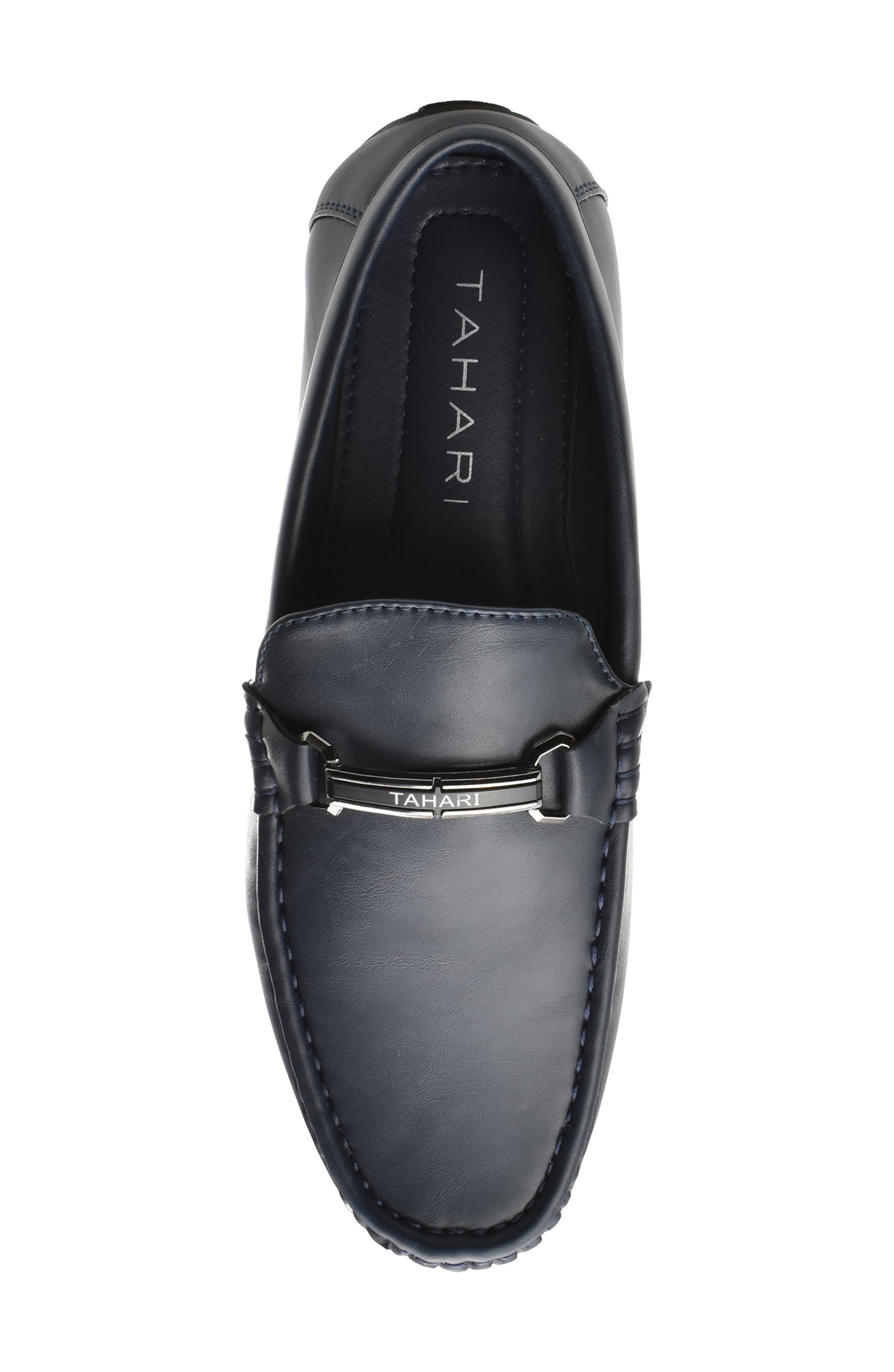Tahari Slip-On Loafer, Alternate, color, Navy