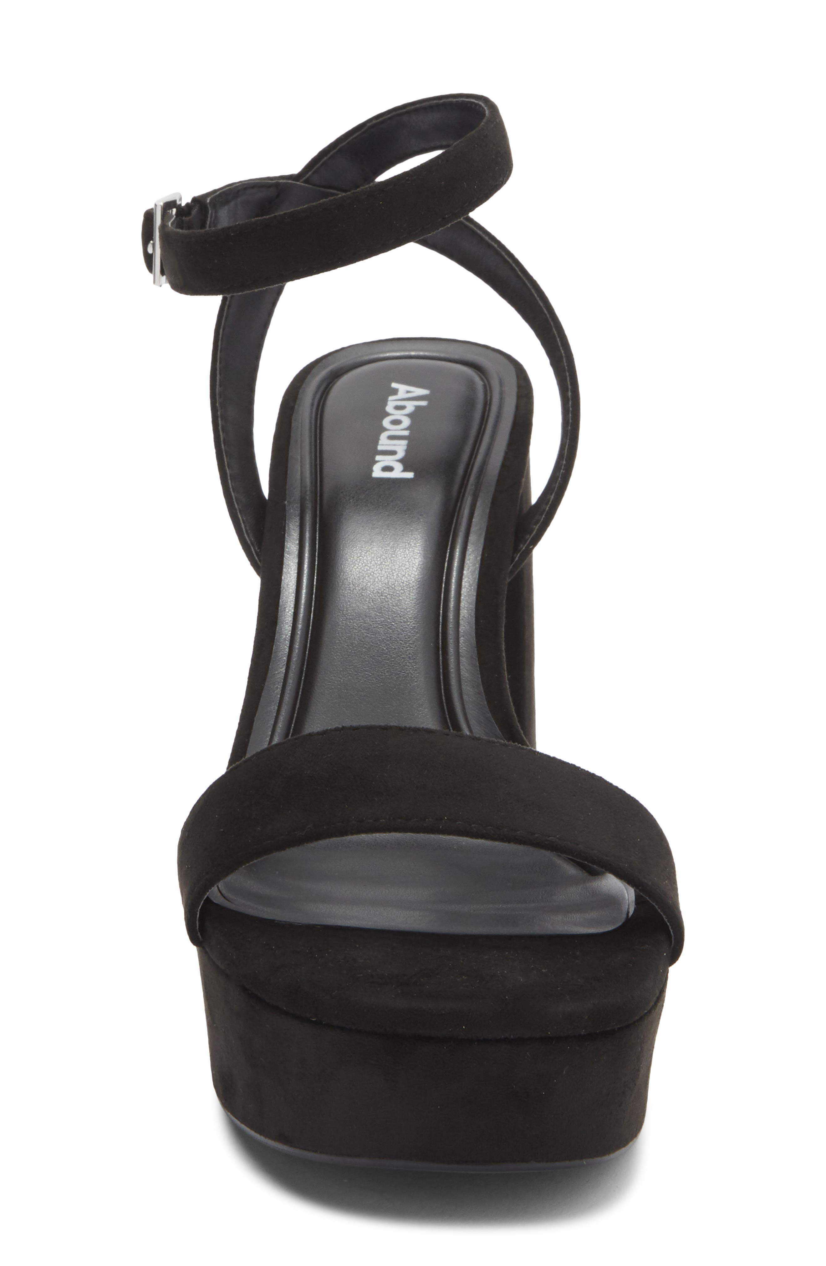 Monica Block Heel Platform Sandal, Alternate, color, BLACK MAHOGANY