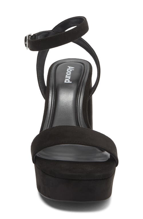 Abound Monica Block Heel Platform Sandal In Black