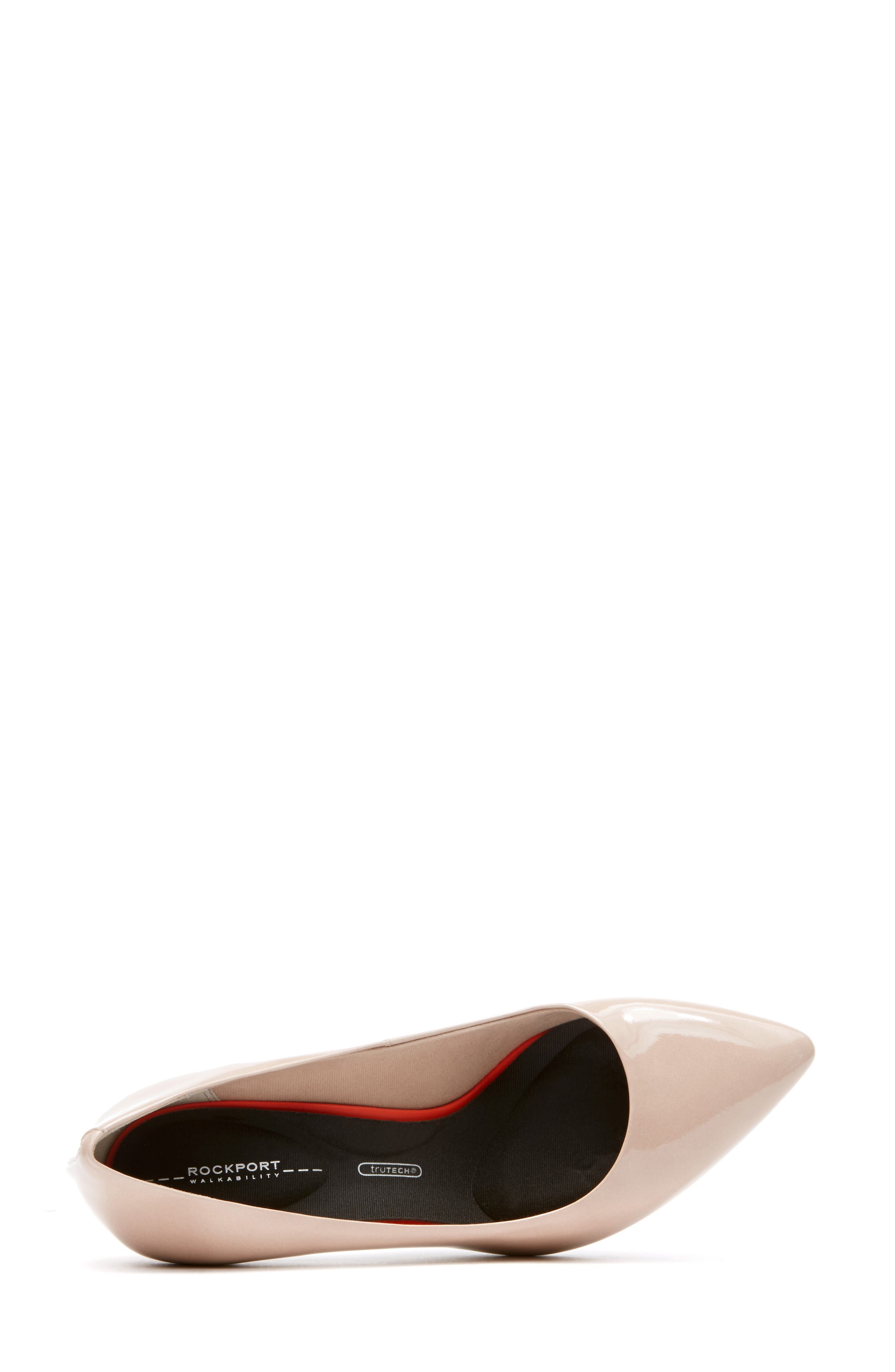 'Total Motion' Pump, Alternate, color, WARM TAUPE PATENT LEATHER