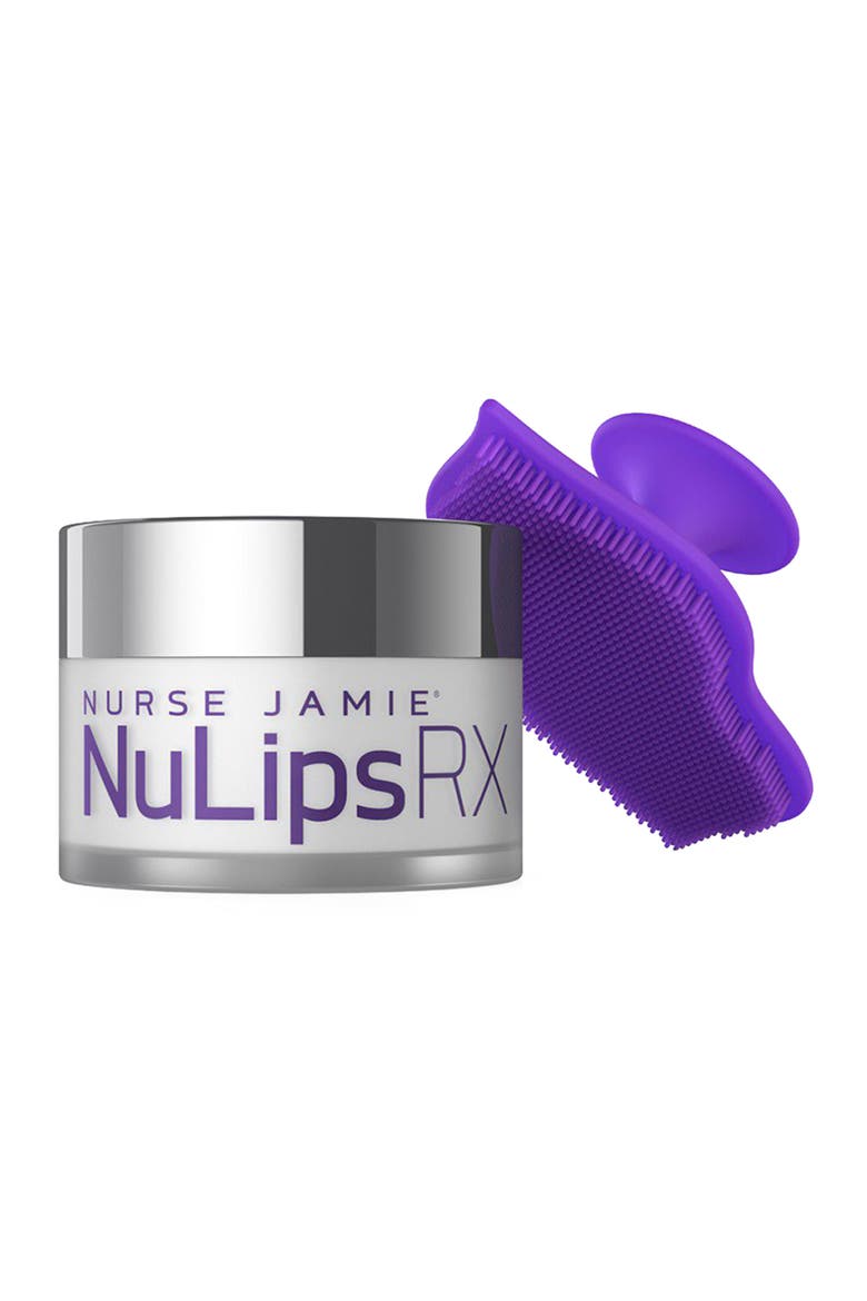 NuLips RX Moisturizing Lip Balm & Exfoliating Lip Brush, Main, color, NO COLOR