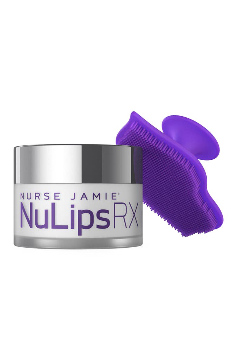 Nurse Jamie NuLips RX Moisturizing Lip Balm & Exfoliating Lip Brush, Main, color, 