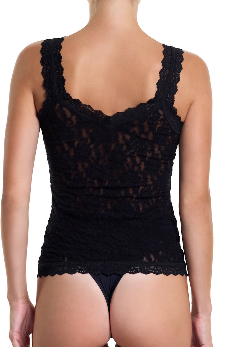 Hanky Panky Signature Lace Camisole, Alternate, color, Black