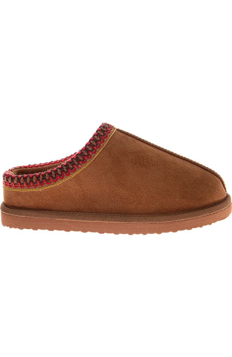 JOSMO Faux Fur Lined Slipper, Alternate, color, Chestnut