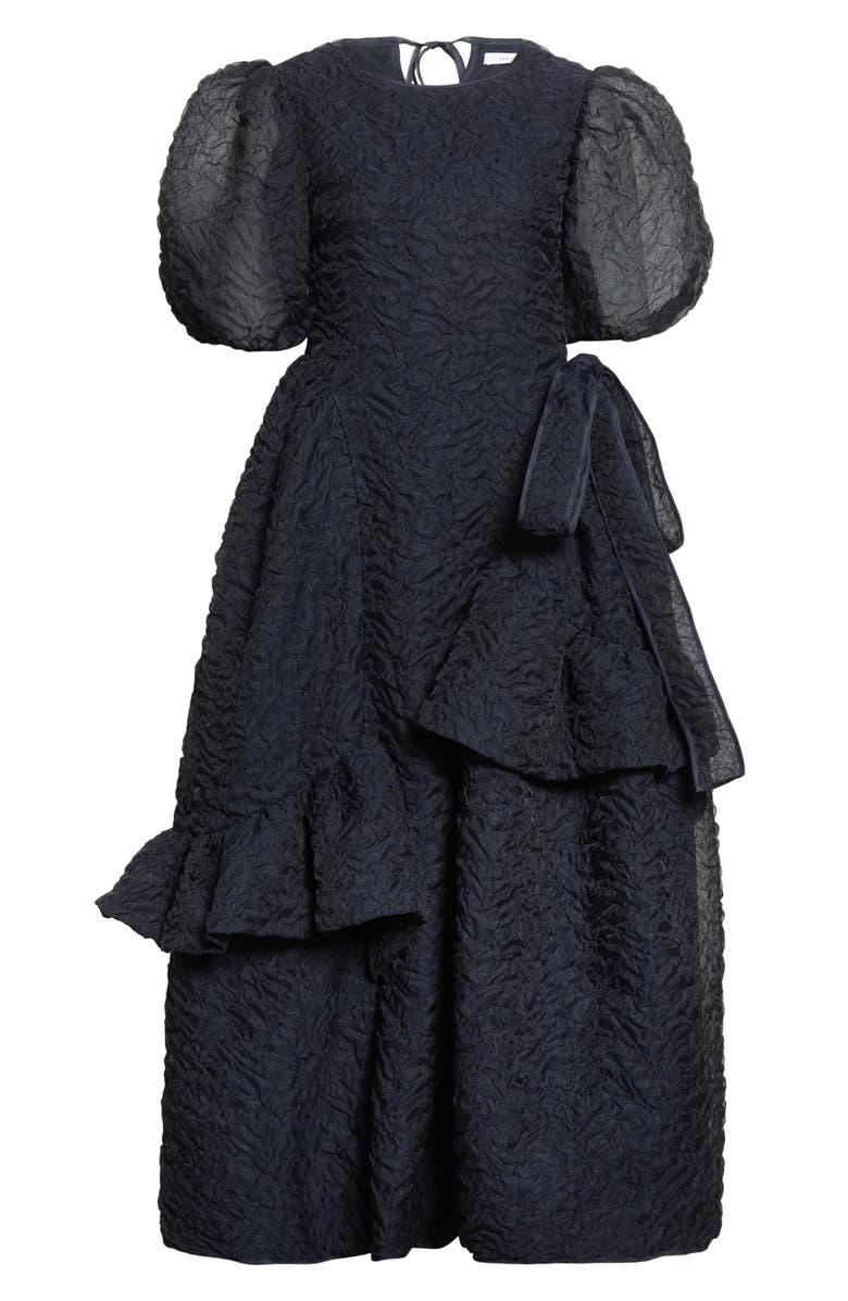 Cecilie Bahnsen Devina Nimbus Matelassé Maxi Dress, Alternate, color,