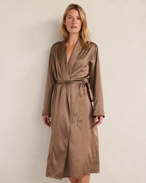 Washable Silk Robe