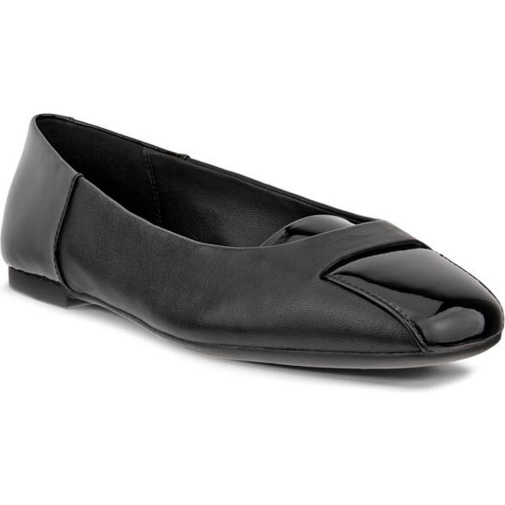 Ecco Margot Origami Ballet Flat In Black