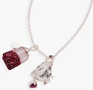 Alex and Ani 'Spill the Tea' Cup & Tea Bag Charm Pendant Necklace
