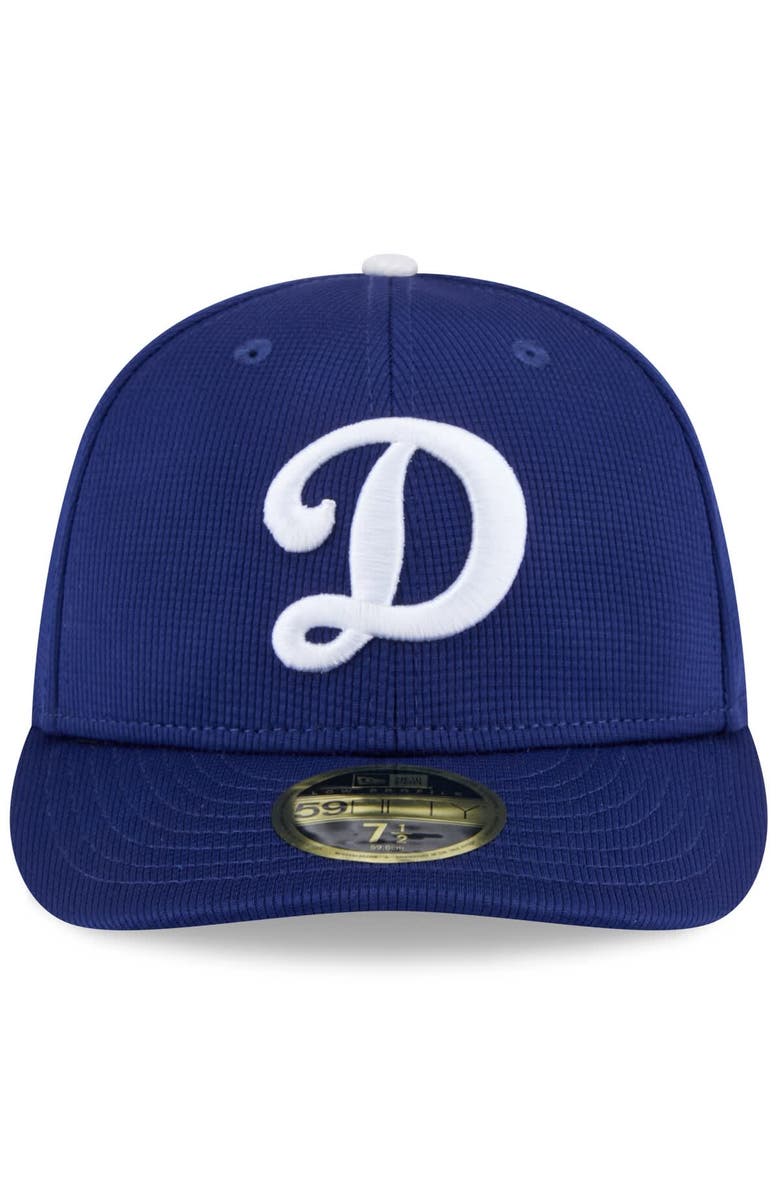 New Era Men's New Era Royal Los Angeles Dodgers 2025 Spring Training Low Profile 59FIFTY Fitted Hat, Alternate, color, Royal