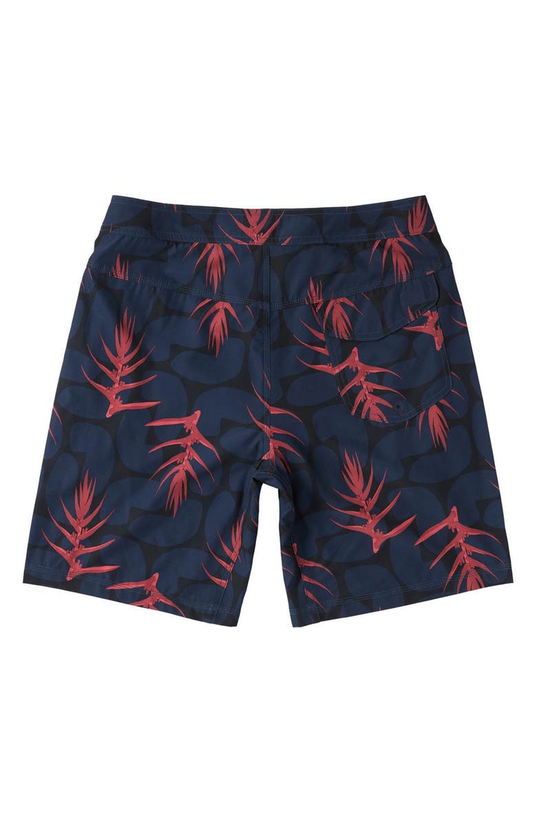 SAXX Betawave 2N1 9-Inch Board Shorts, Alternate, color, Wild Ginger Camo-Black