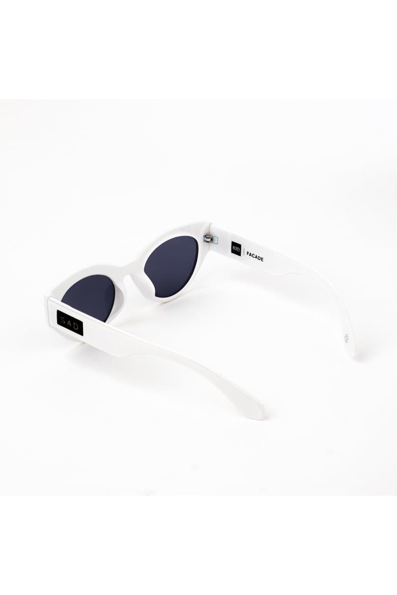 Facade Sunglasses, Alternate, color, Anti Flash White