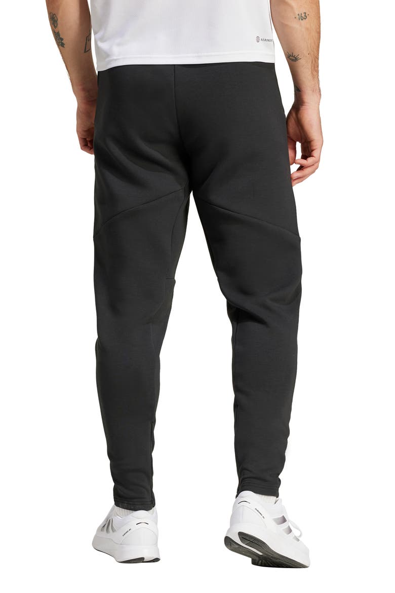 AEROREADY Knit Athletic Pants, Alternate, color, BLACK