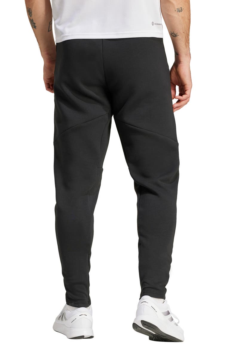 adidas AEROREADY Knit Athletic Pants, Alternate, color, Black