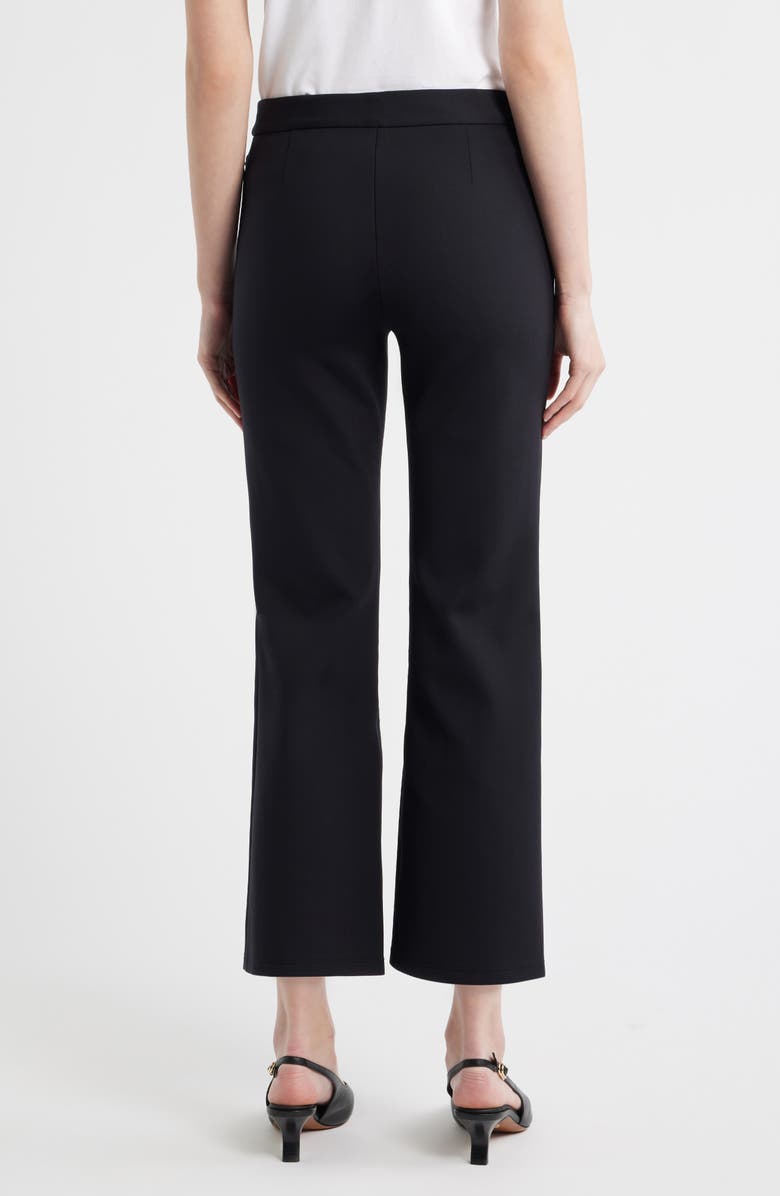 Theory Kick Ankle Pants, Alternate, color, Black