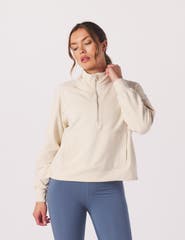 GLYDER Daily Scuba Knit 1/4 Zip Up Jacket