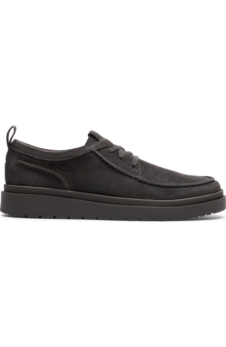 Clarks<sup>®</sup> Polden Moc Toe Derby, Alternate, color, Dark Grey Suede